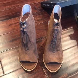 French Connection Brand new open toe booties